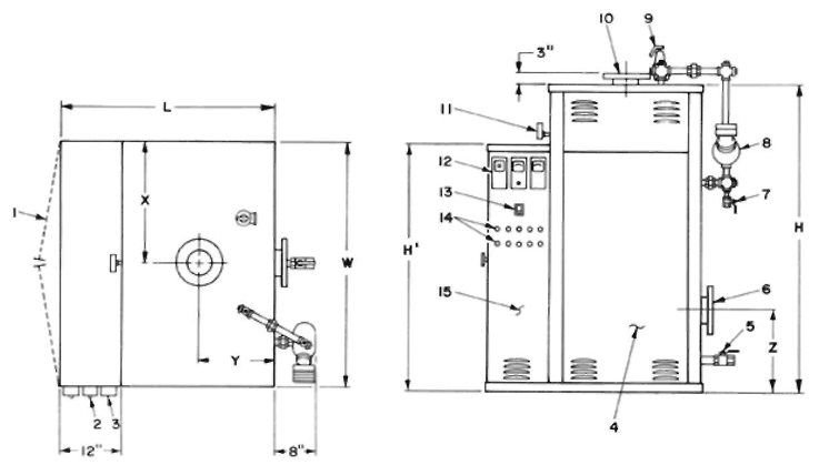 HEB Series Electric Hot Water Boiler